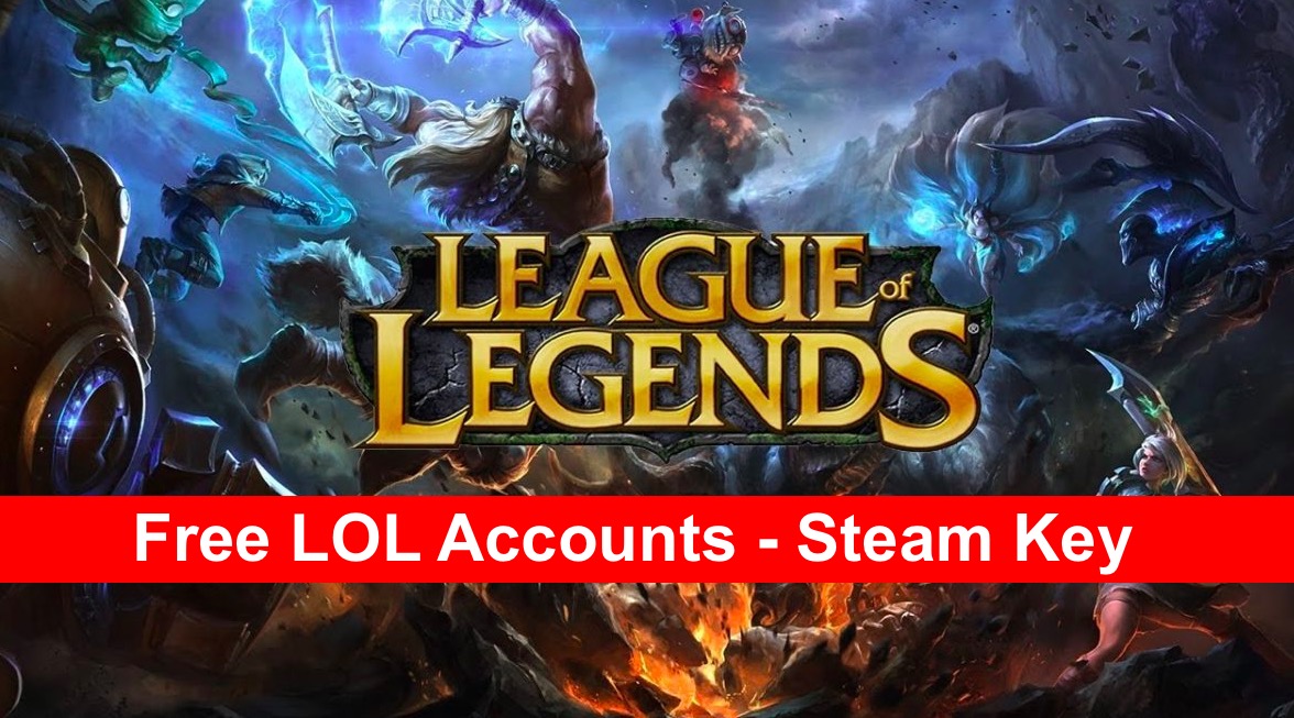 Free LOL Accounts Steam Key
