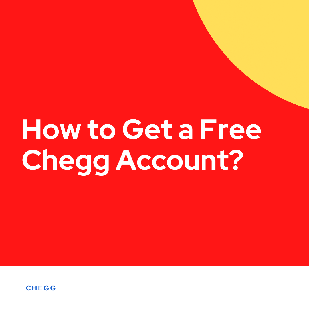 Free Chegg Account Working 2025 Free Chegg Account Working 2025