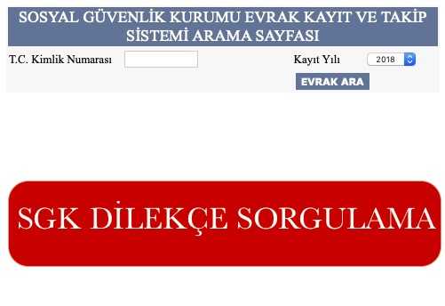 Sgk Dilekce Sorgulama Nasil Yapilir