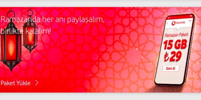 Vodafone 2020 Ramazan Kampanyası ve Paketi 1